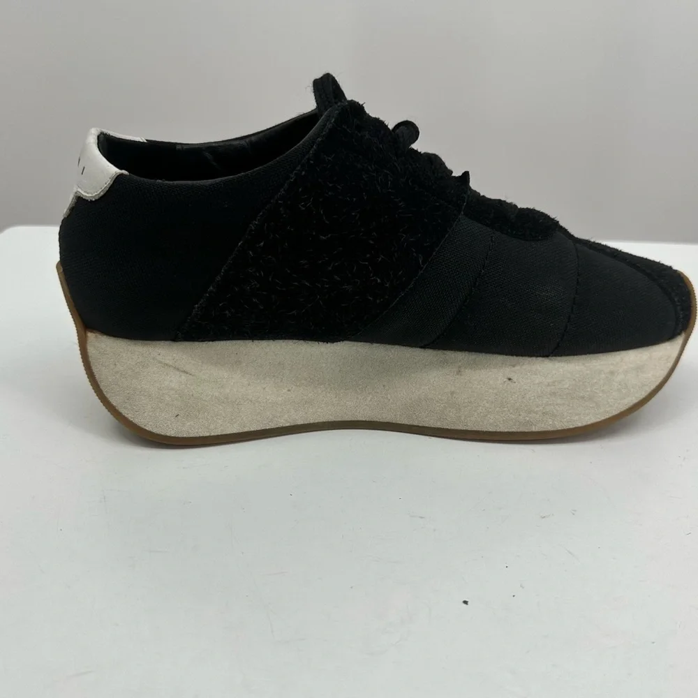 MARNI DANCE BUNNY Black Bunny Platform Sneakers In 00n99 Black Womens 41